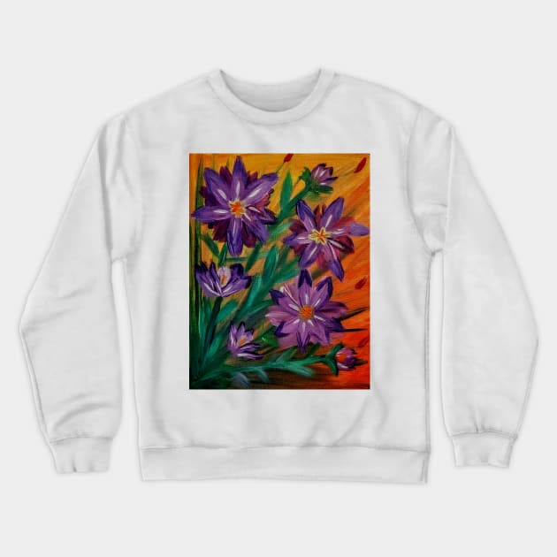 Some lillys growing wild Crewneck Sweatshirt by kkartwork